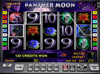 Игровые автоматы Panther Moon